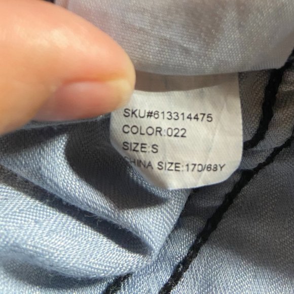 Abercrombie & Fitch cropped jogger jeans midrise sz Small - Picture 9 of 10